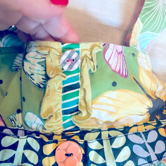 Matilda Jane Beautiful Parade Elephant Apron Dress sz. 2 - Picture 3 of 9